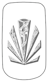 DAROYAL 602 SL WT Silver Sunburst White Background copy